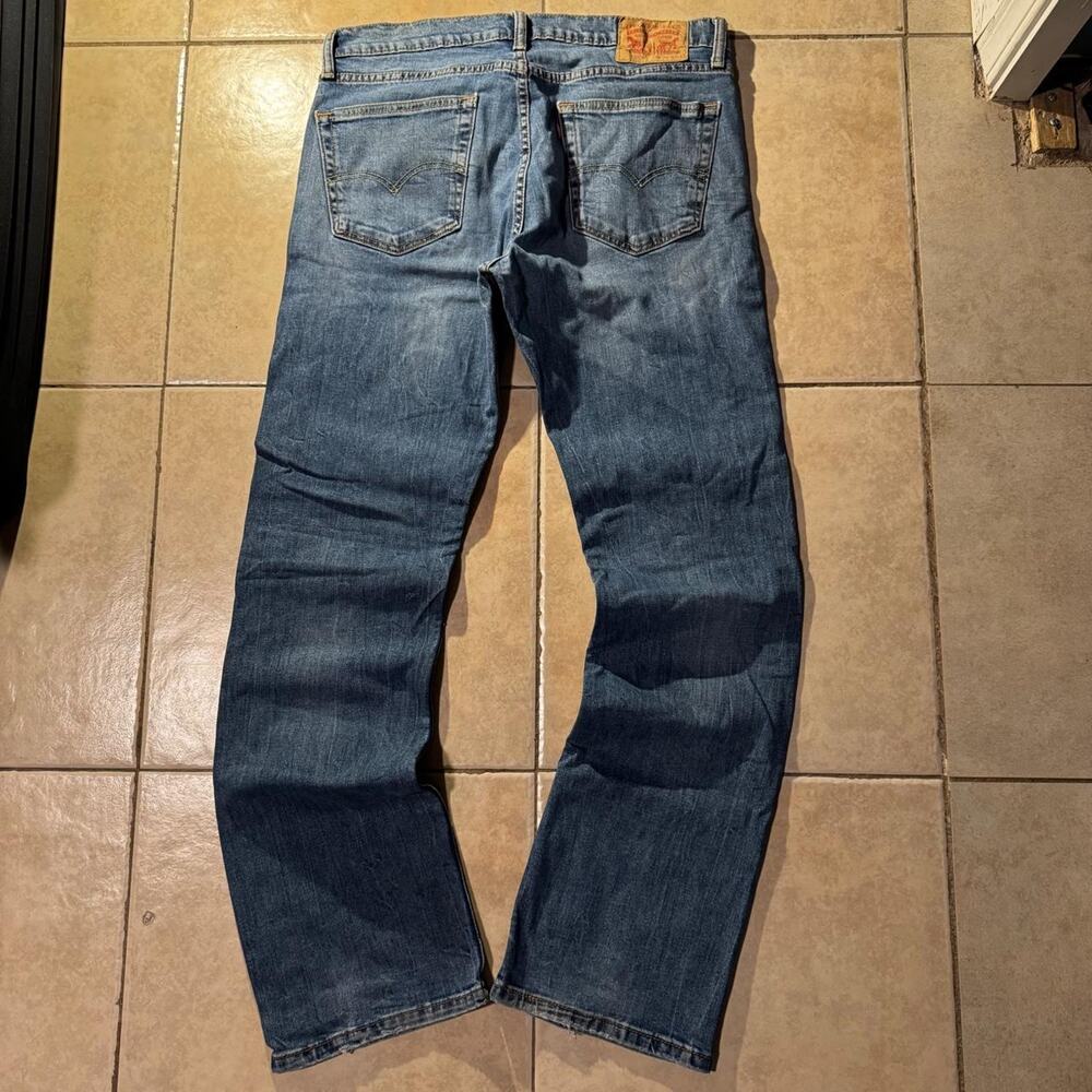 Vintage y2k levis 527 blue denim jeans size 36 in mens